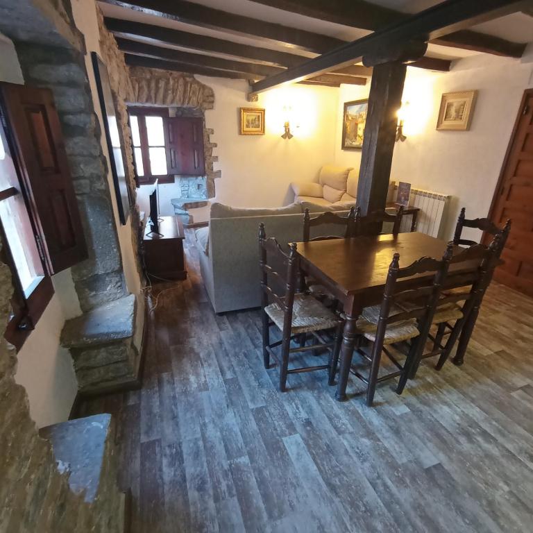 Posezení v ubytování Apartaments Can Lo