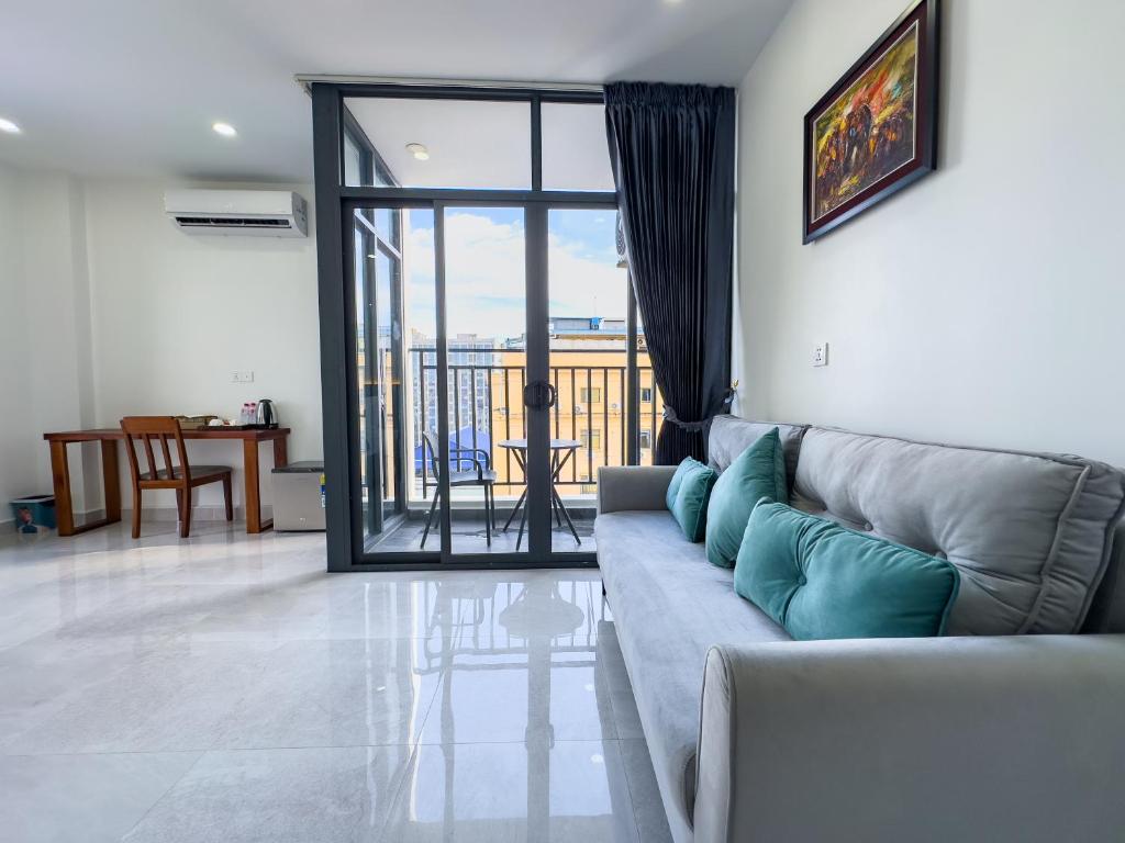 Posezení v ubytování C-Hotel