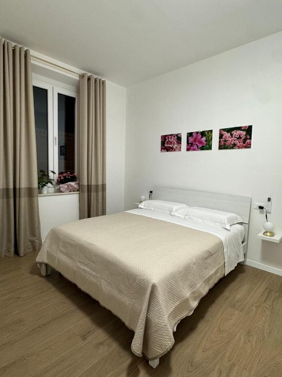 Postel nebo postele na pokoji v ubytování LINDA affittacamere