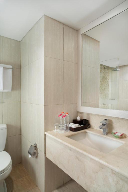 Koupelna v ubytování Atria Hotel Magelang
