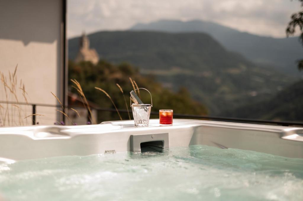 Nespecifikovaný výhled na hory nebo výhled na hory při pohledu z bed and breakfast