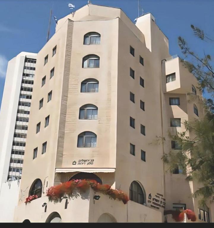 Budova, kde se aparthotel nachází