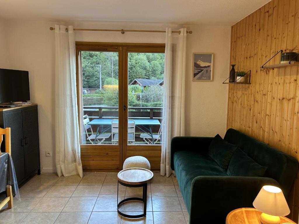 TV a/nebo společenská místnost v ubytování 203- Residence des Neiges- 4 pers
