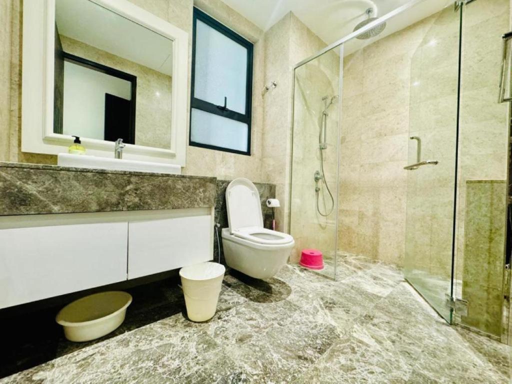Koupelna v ubytování Crown Suites The Manor KLCC Kuala Lumpur City Center