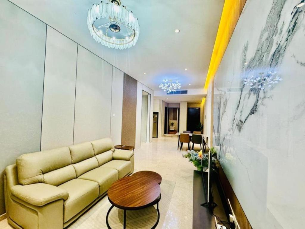 Posezení v ubytování Crown Suites The Manor KLCC Kuala Lumpur City Center