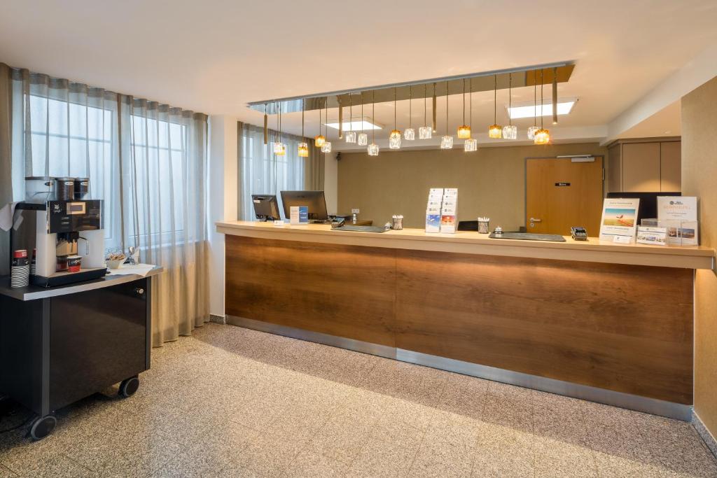 Kuchyň nebo kuchyňský kout v ubytování Best Western Hotel München Airport