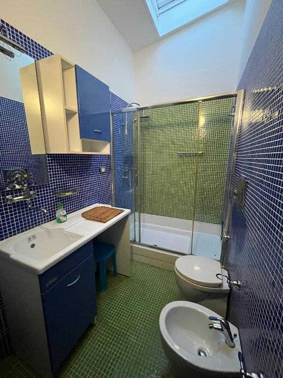 Koupelna v ubytování Casa Miglionico