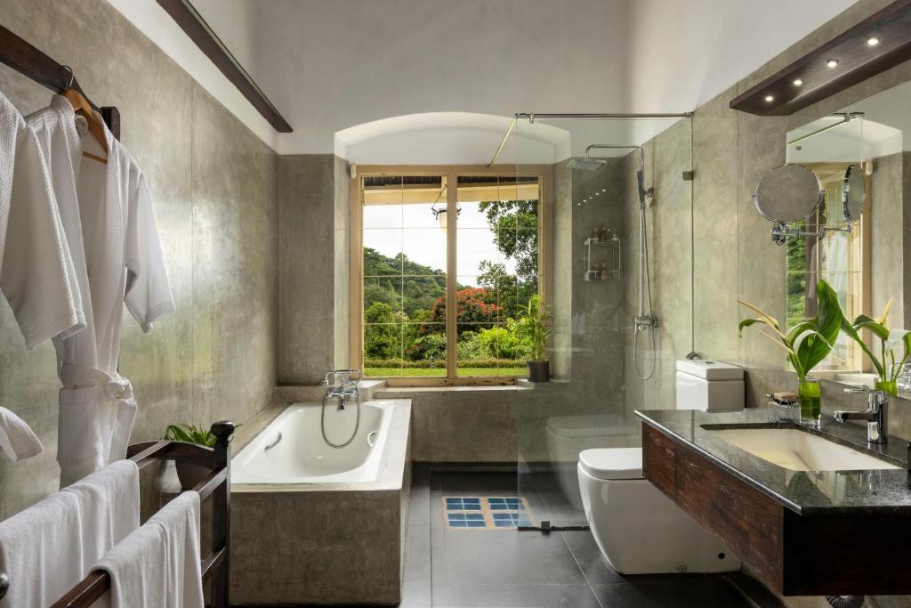 Koupelna v ubytování Simpson's Forest - Luxury Boutique Resort & Spa - Kandy