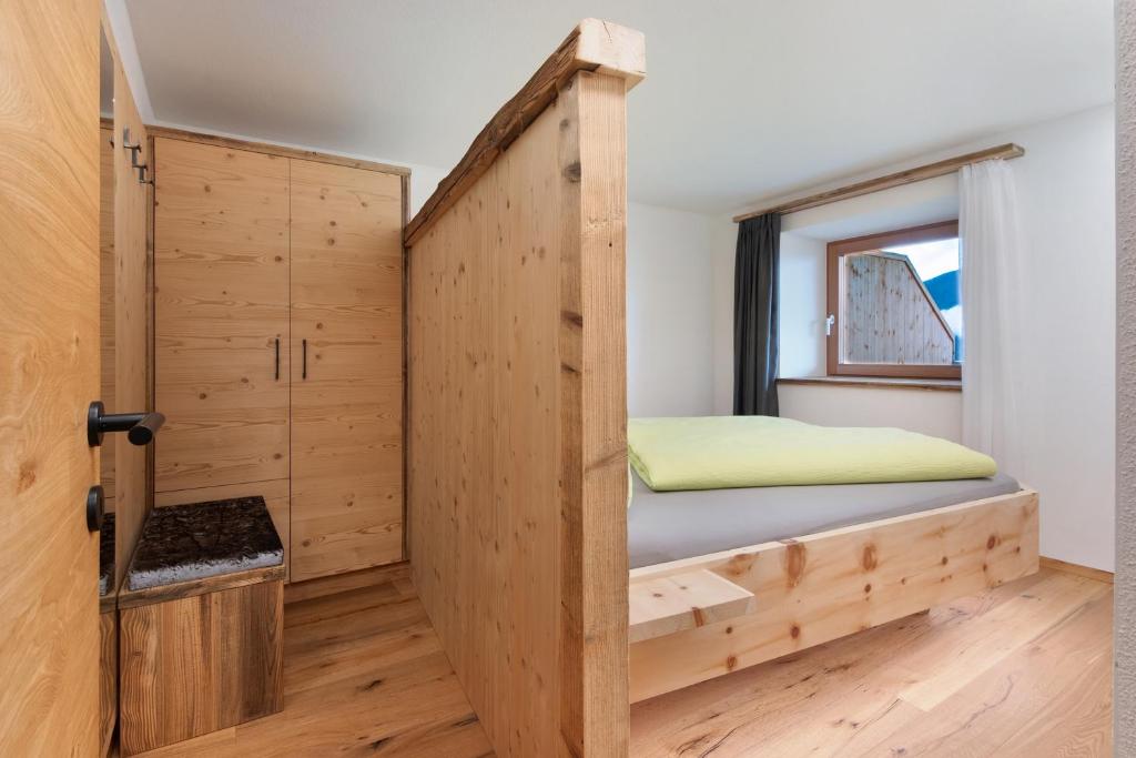 Postel nebo postele na pokoji v ubytování Gurschlerhof