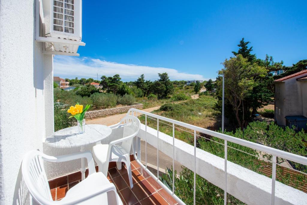 Balkón nebo terasa v ubytování Villa Christina