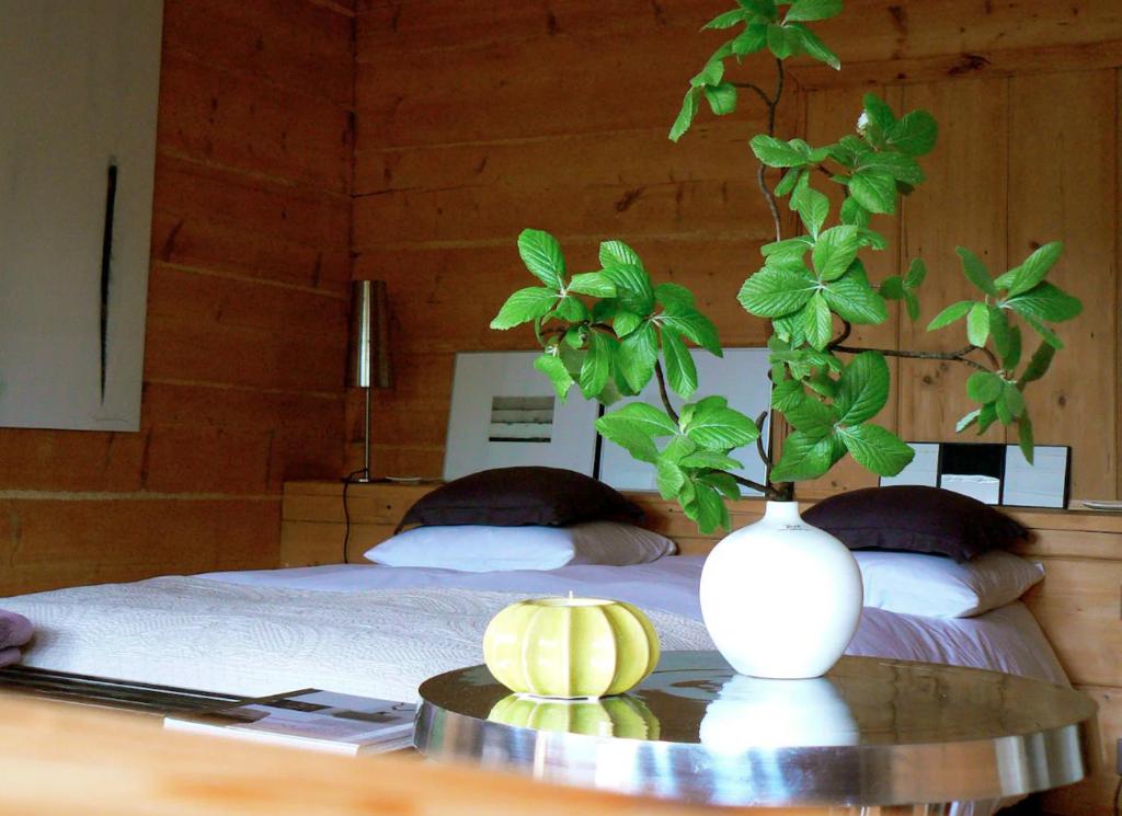 Postel nebo postele na pokoji v ubytování Datchas Lodges