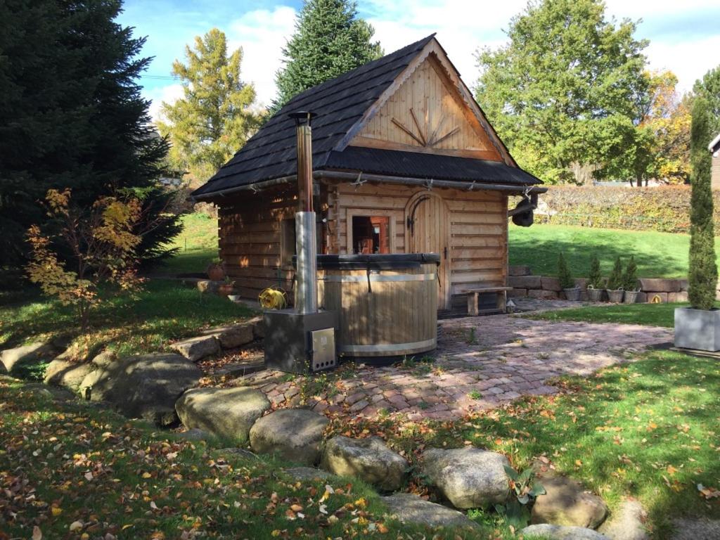 Zahrada ubytování Datchas Lodges