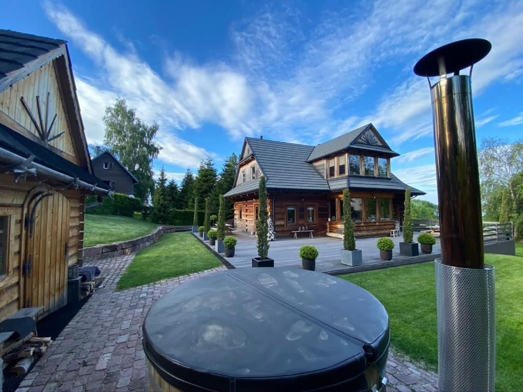 Zahrada ubytování Datchas Lodges
