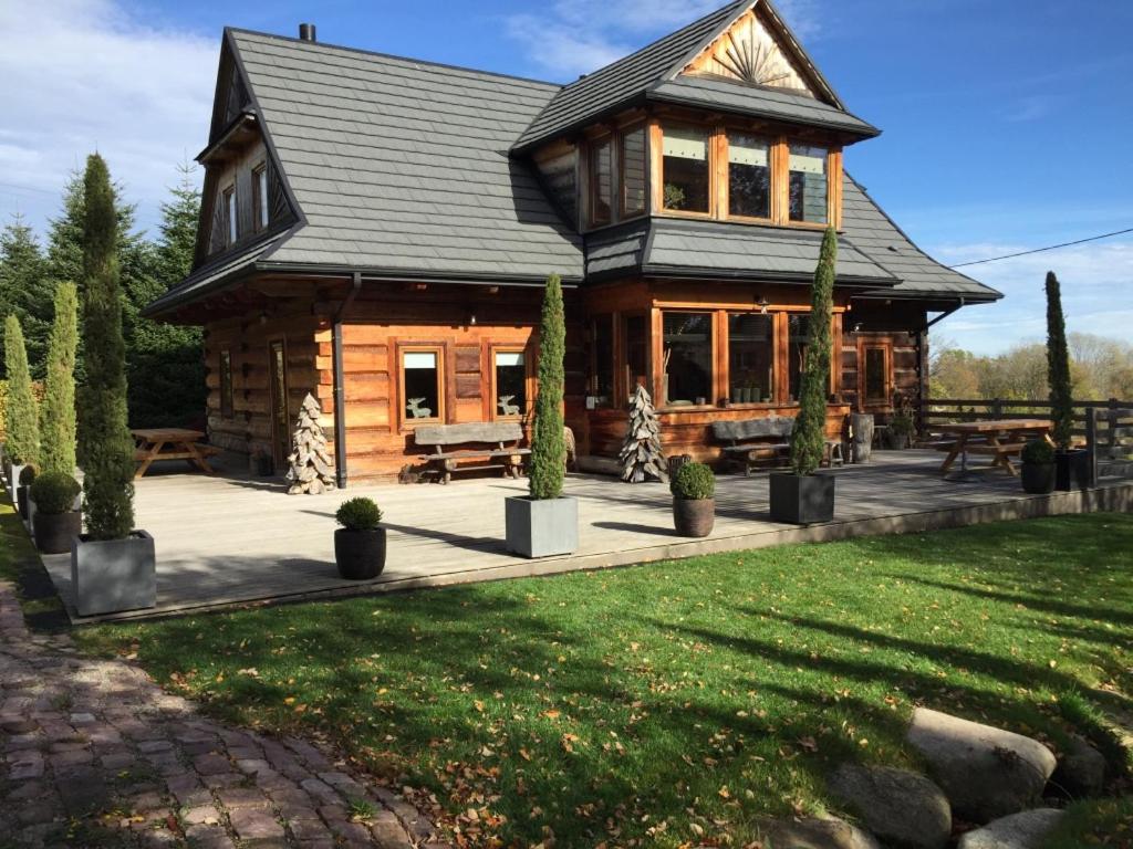 Zahrada ubytování Datchas Lodges
