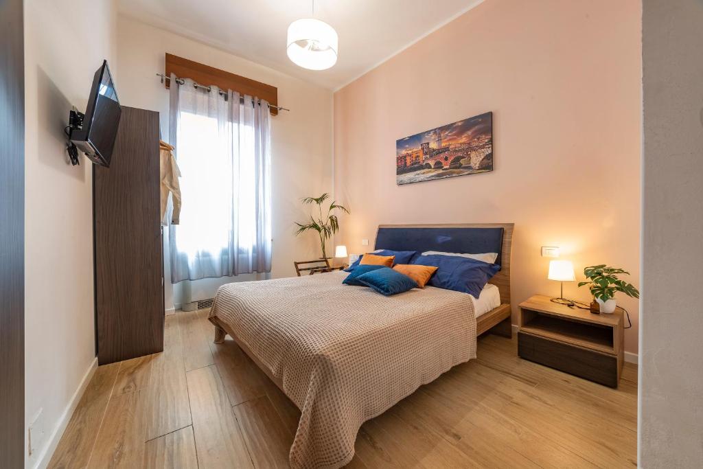 Postel nebo postele na pokoji v ubytování Italianflat - Rentroom Old Town - 200mt to Arena