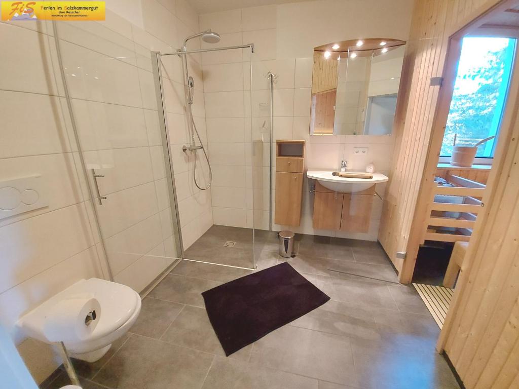 Kúpeľňa v ubytovaní Apartment Alpenoase