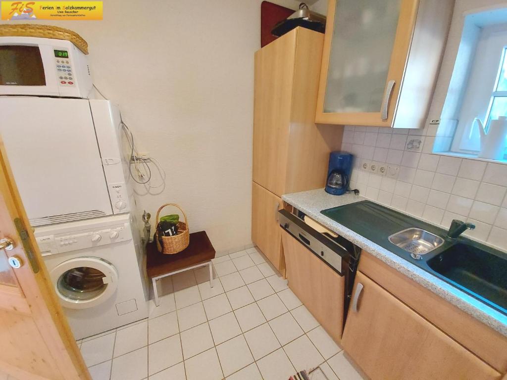 Kuchyňa alebo kuchynka v ubytovaní Ferienhaus Almrausch