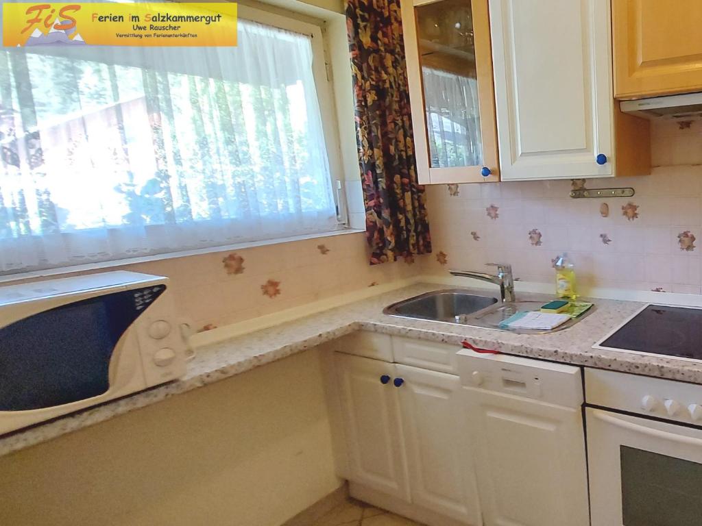 Kuchyň nebo kuchyňský kout v ubytování Haus André