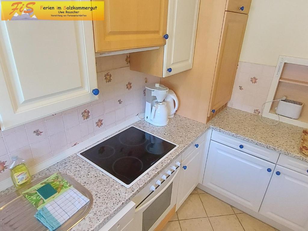 Kuchyň nebo kuchyňský kout v ubytování Haus André
