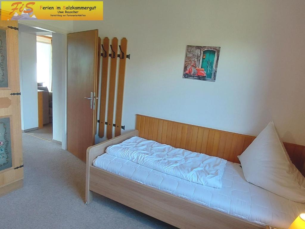 Postel nebo postele na pokoji v ubytování Apartment Panoramablick