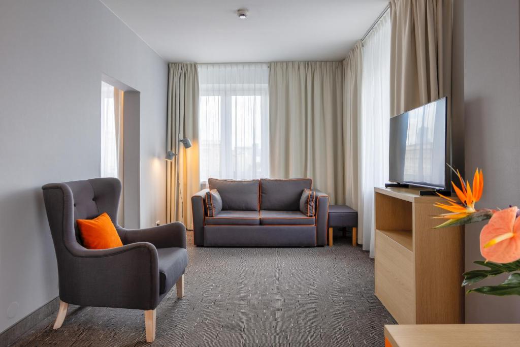 Posezení v ubytování Hotel MDM City Centre