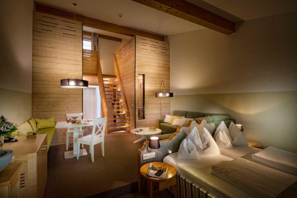 Posezení v ubytování Hotel Lindenwirt