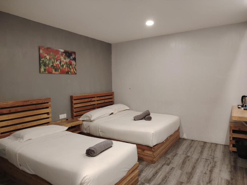 Katil atau katil-katil dalam bilik di G9 Hotel Alor Setar