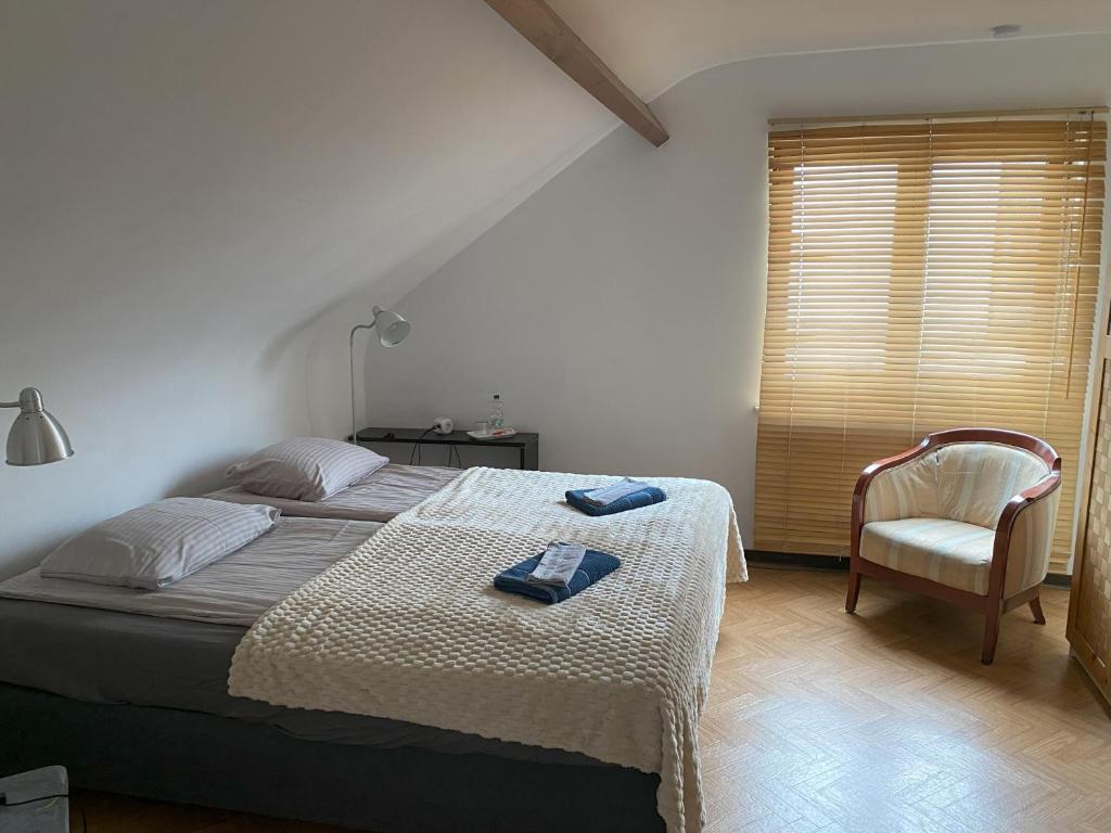 Postel nebo postele na pokoji v ubytování Perk25A