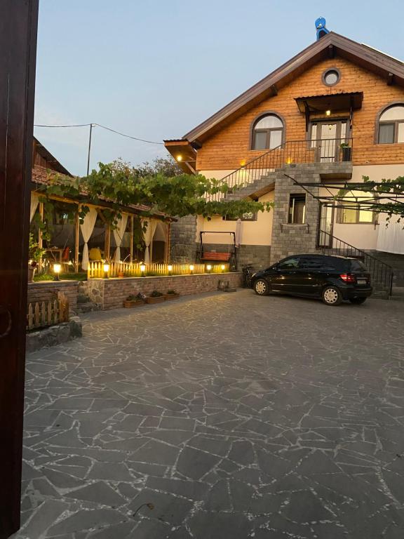 Budova, kde se bed and breakfast nachází