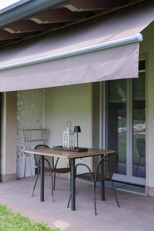 Patio nebo venkovní prostory v ubytování Bed and Breakfast Le Giale