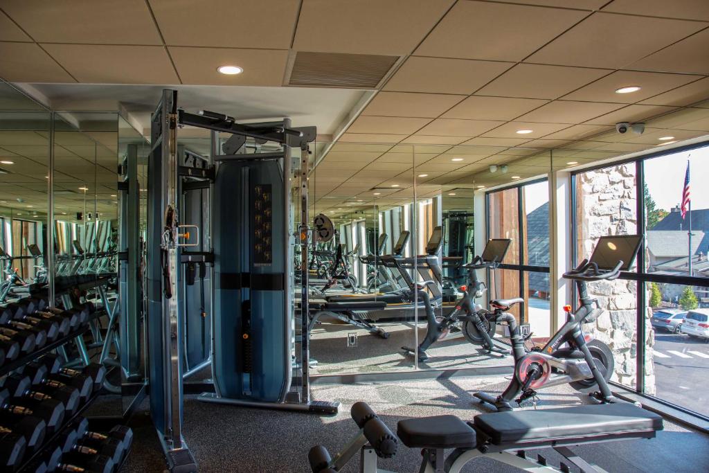 Fitness centrum a/nebo fitness zařízení v ubytování The Swiftwater