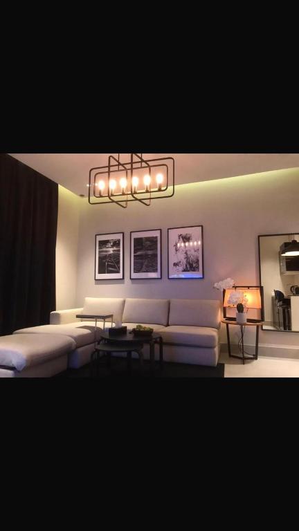 Posezení v ubytování Dana Hotel Residence1