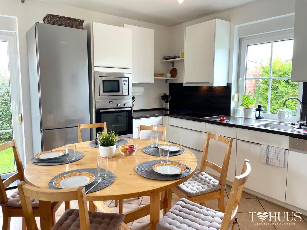 Köök või kööginurk majutusasutuses Villa Seestern