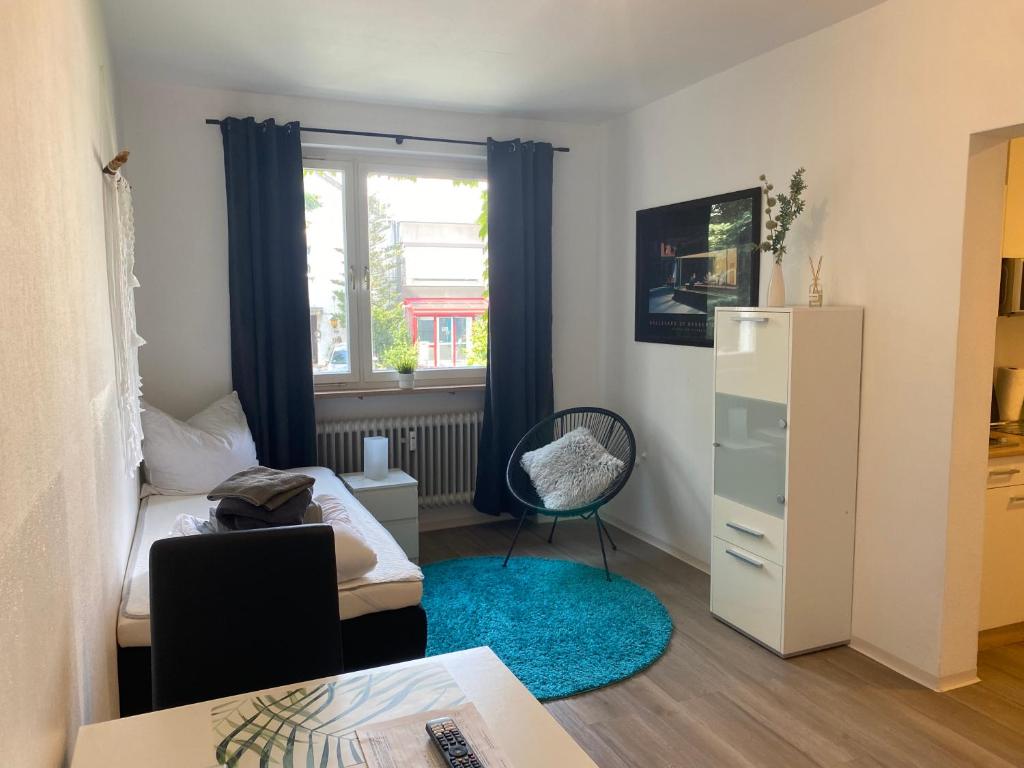 Posezení v ubytování Apartmenthaus Selbitz