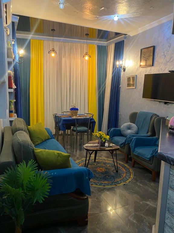 TV a/nebo společenská místnost v ubytování Dea Apartments