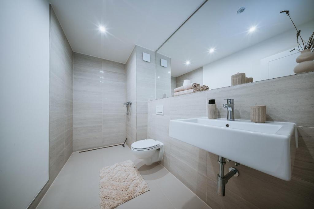 Kúpeľňa v ubytovaní Apartmány Reduta