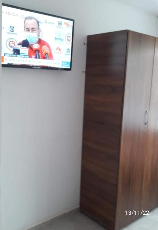 TV a/nebo společenská místnost v ubytování La trinidad