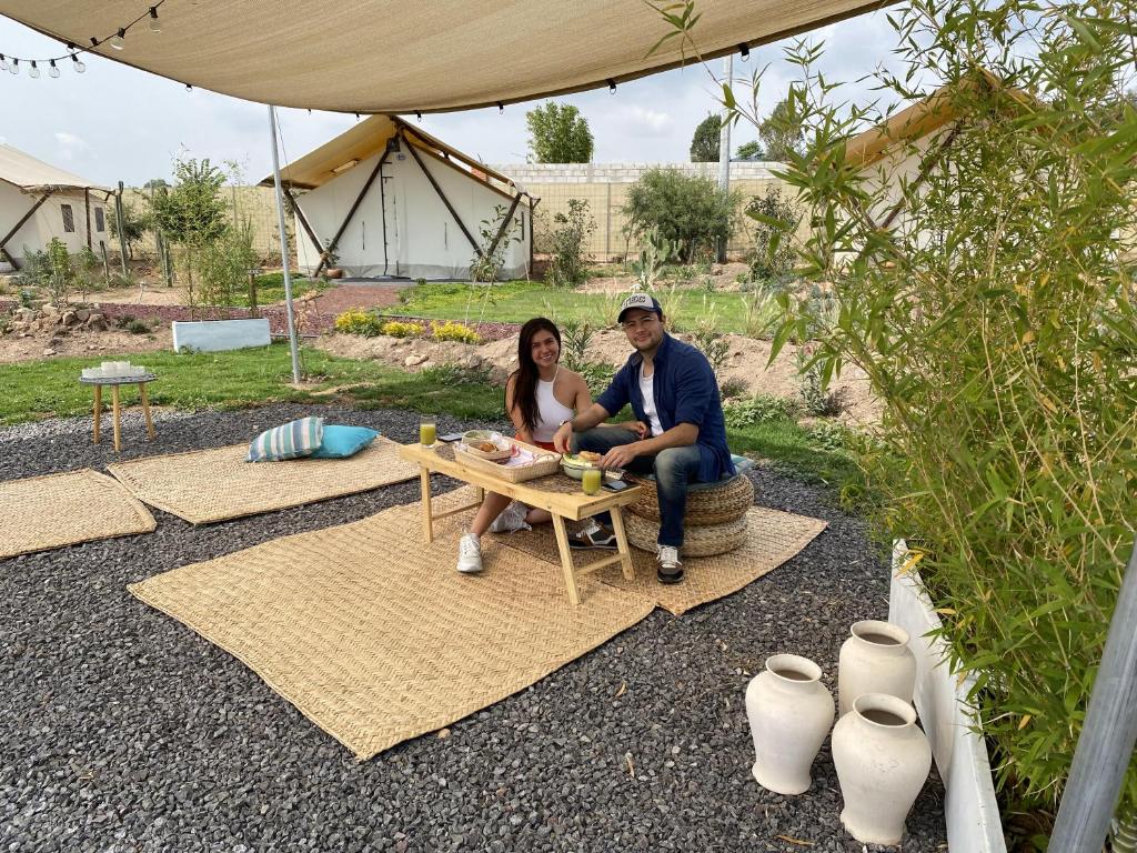 Hosté ubytování Salterra Glamping