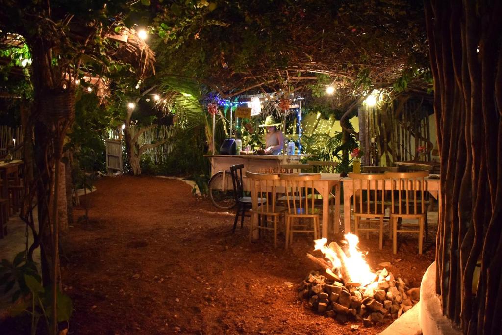 Um jardim em Hostel Jericoacoara