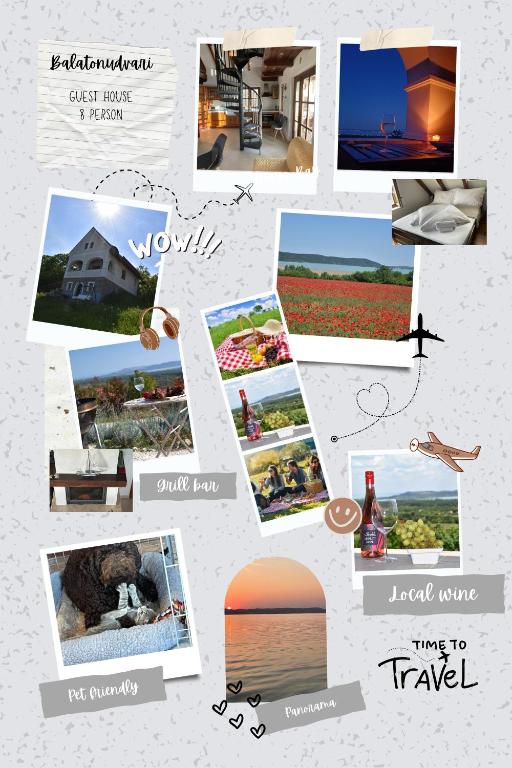 Fotografia z galérie ubytovania Kisleshegy Balatonudvari Vendégház v destinácii Balatonudvari