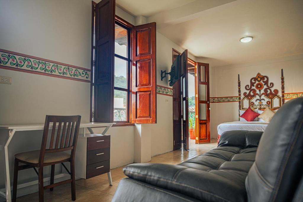 Posezení v ubytování Hotel Montecillo