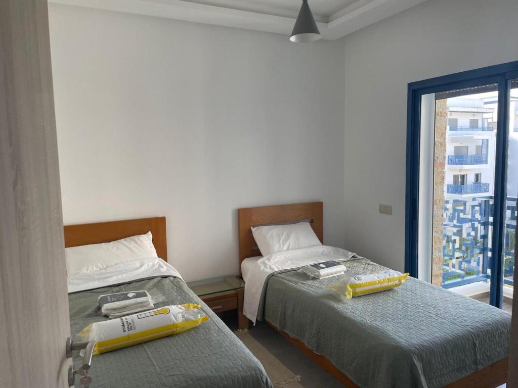 Postel nebo postele na pokoji v ubytování MARTIL COSTA MAR Appartement de Luxe