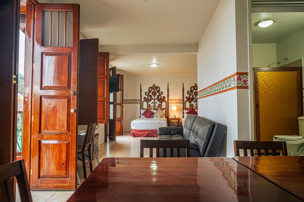 Posezení v ubytování Hotel Montecillo