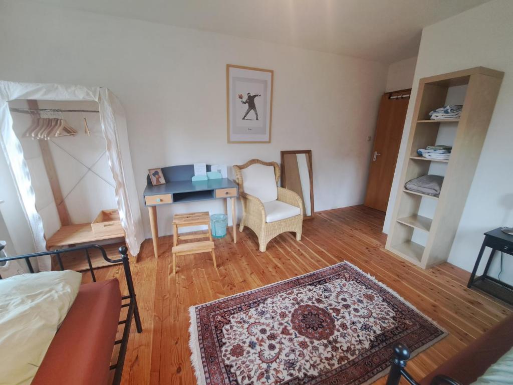 Posezení v ubytování Zimmer am Main