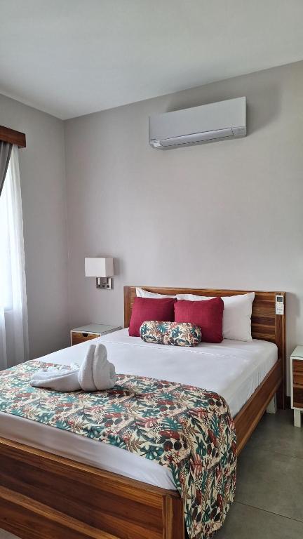 Postel nebo postele na pokoji v ubytování Ballena Paradise Apartahotel