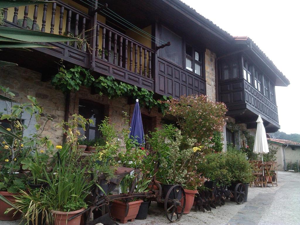 A garden outside Casa de Aldea El Torrexon