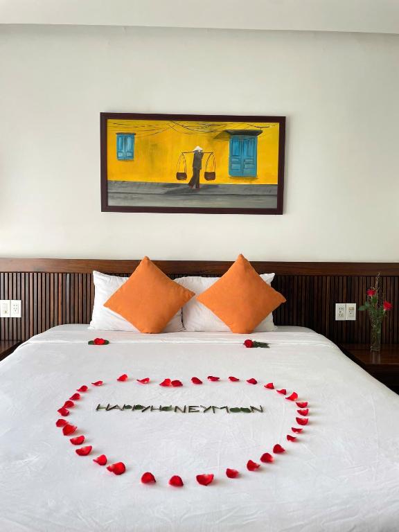 Eden Hoi An Villas - 露台上的卓越双人或双人间