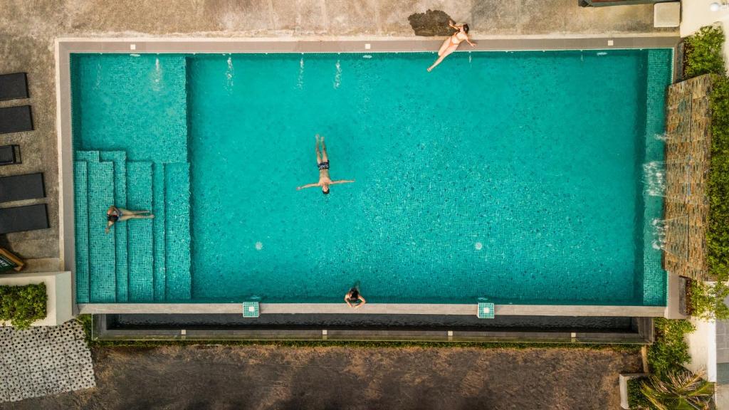 Bazén v ubytování Bayandati Resort nebo v jeho okolí