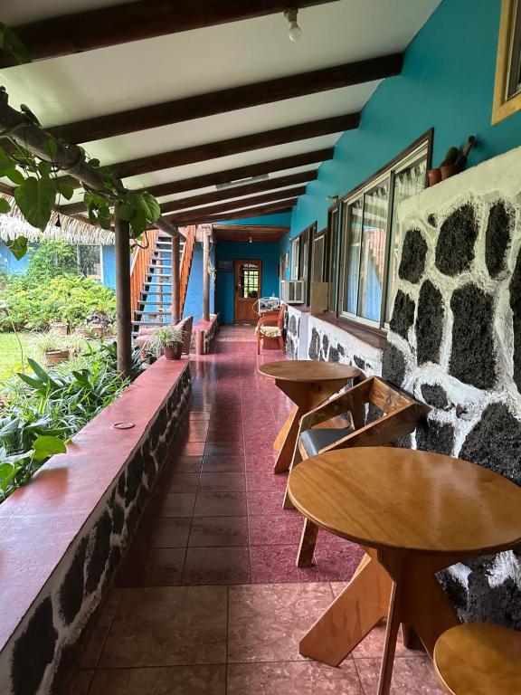 Posezení v ubytování Hare Henua Bed & Breakfast