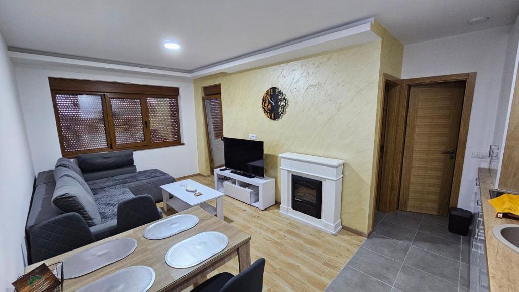 Posezení v ubytování Forest Dreams LUX